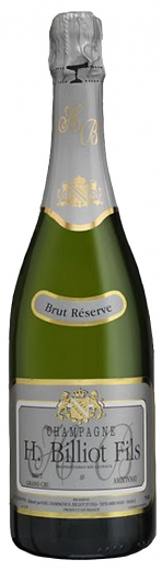 CHAMPAGNE H.Billiot Fils Millésime 2015 Grand Cru 750 ml. 585kr/fl